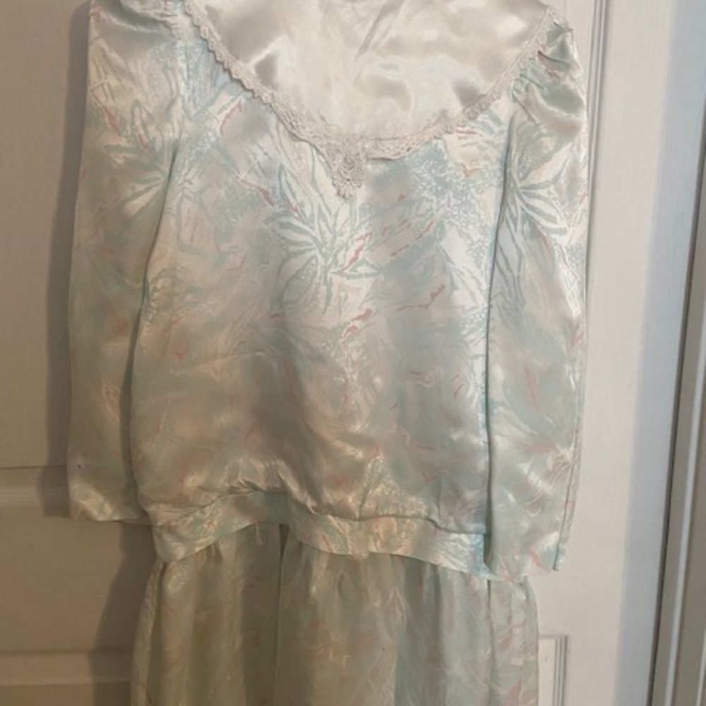 Vinage Polly Flinders light blue and pale pink girls dress
